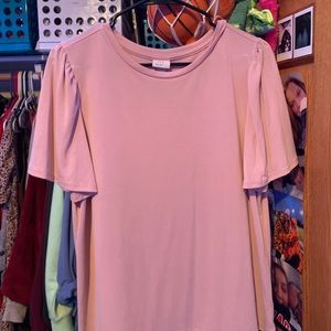 light pink dress tee